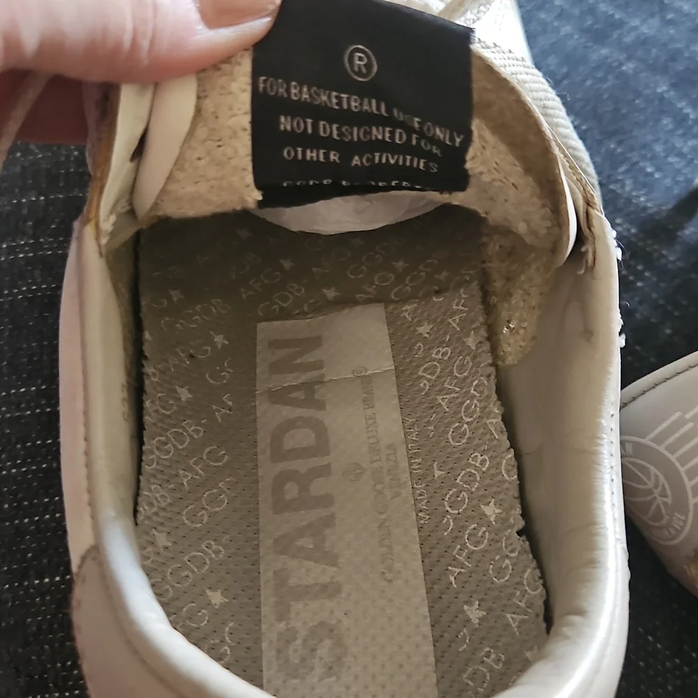 Golden Goose STARDAN Women's  White Low-Top Sneakers ~ 37 - Picture 8 of 13